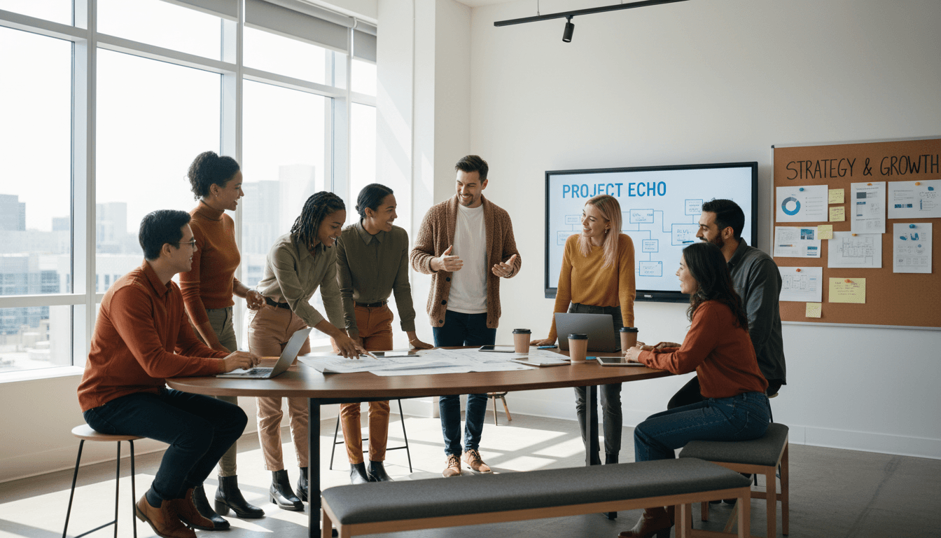 Change management team collaboration